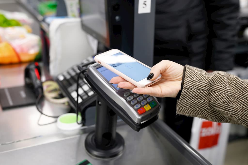 Cliente pagando com Pix